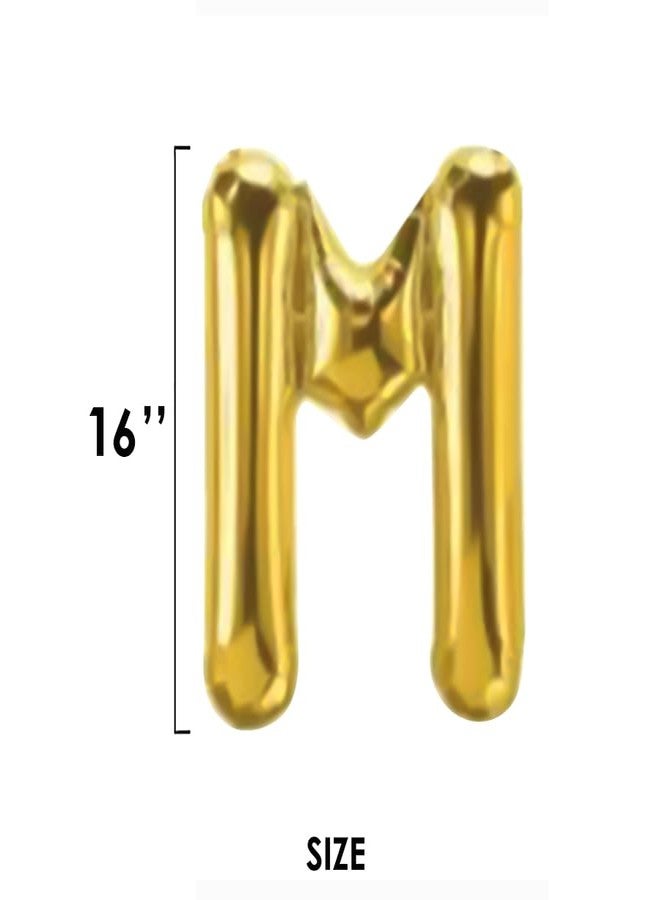 Just Party Mehndi Theme Foil Balloon Banner Combo - Set Of 6Pcs For Unforgettable Celebrations, Gold - Image 4